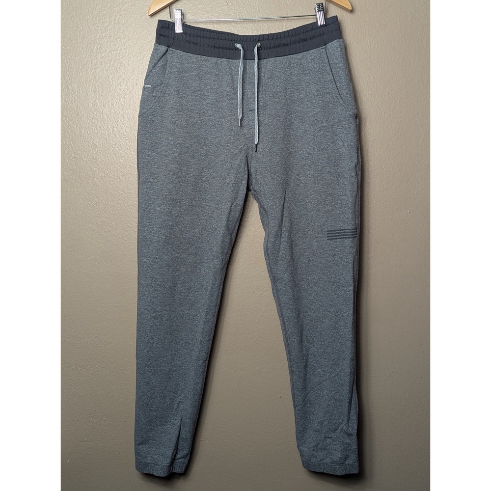 Vuori Men's Balboa Athletic Jogger Pants Large Heather Gray Performance V406